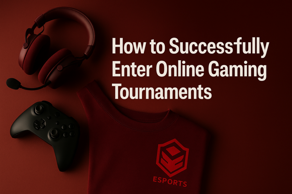 How to Successfully Enter Online Gaming Tournaments