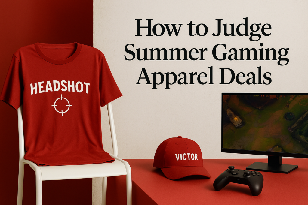 How to Judge Summer Gaming Apparel Deals