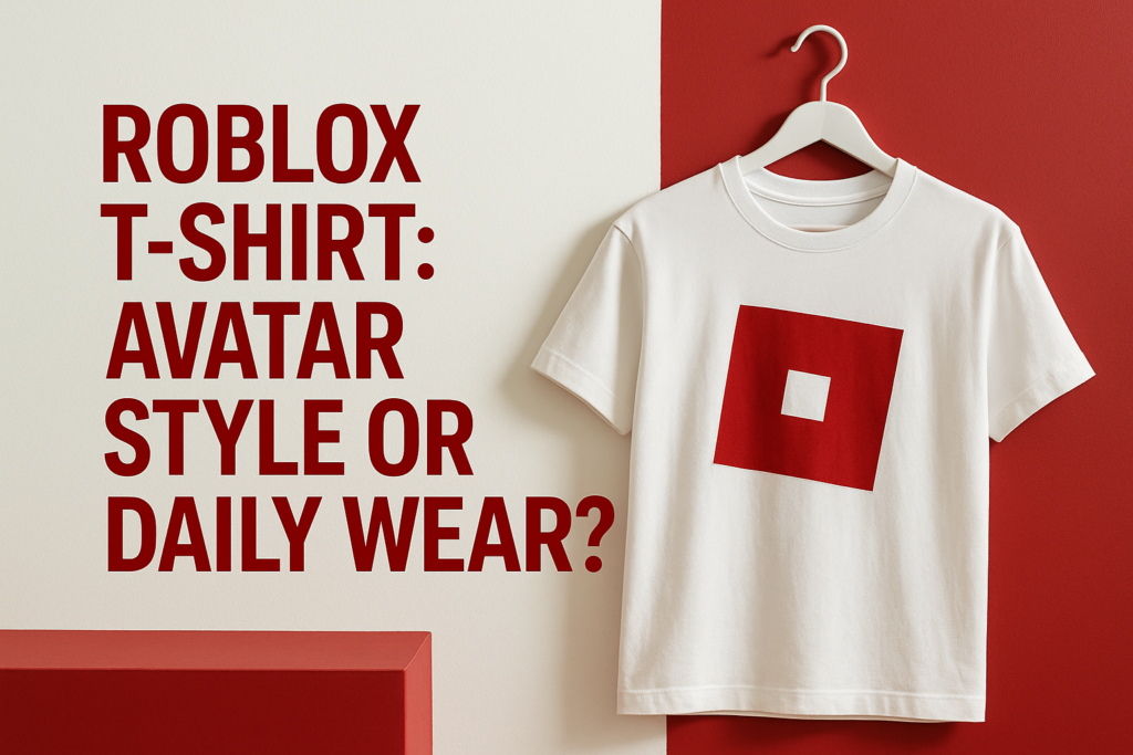 Roblox T-shirt: Avatar Style or Daily Wear?