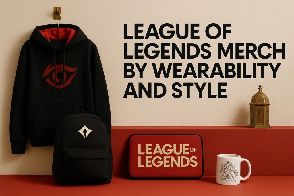 League of Legends Merch by Wearability and Style