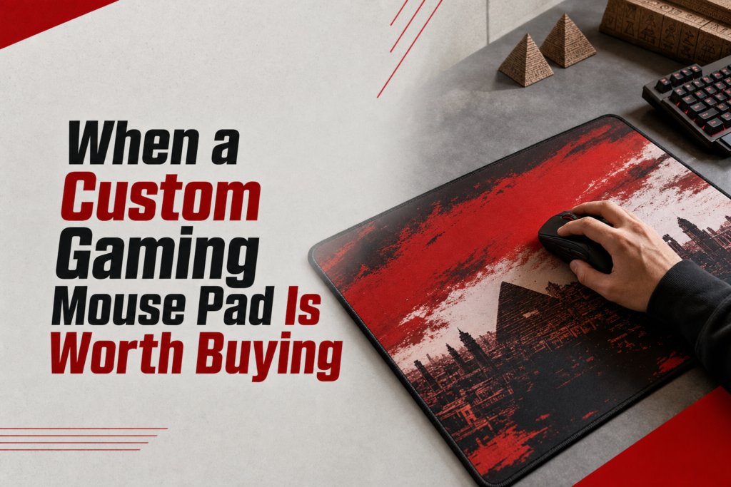 When a Custom Gaming Mouse Pad Is Worth Buying