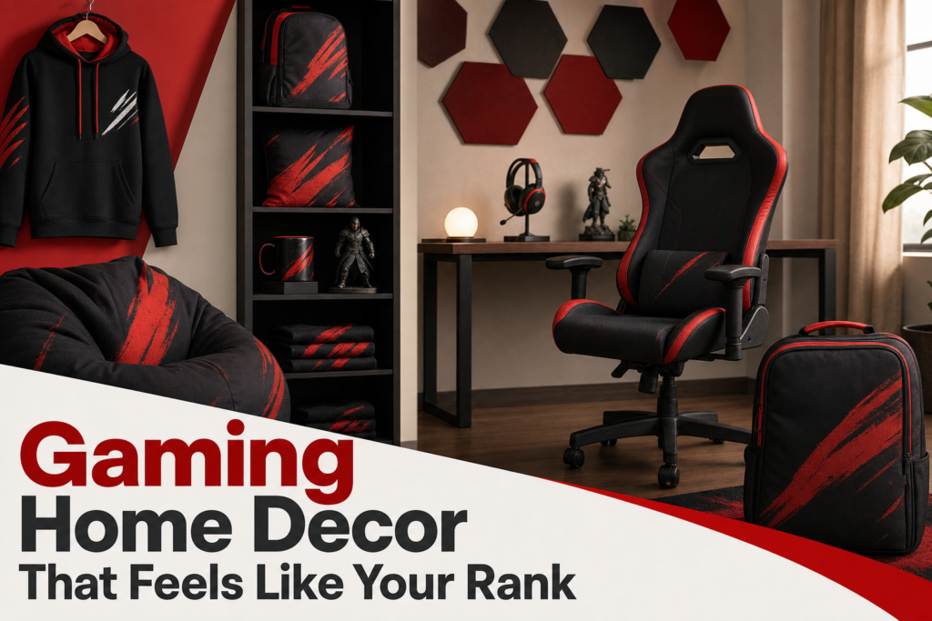 Gaming Home Decor That Feels Like Your Rank