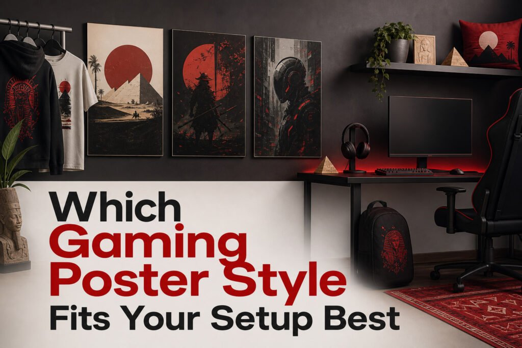 Which Gaming Poster Style Fits Your Setup Best